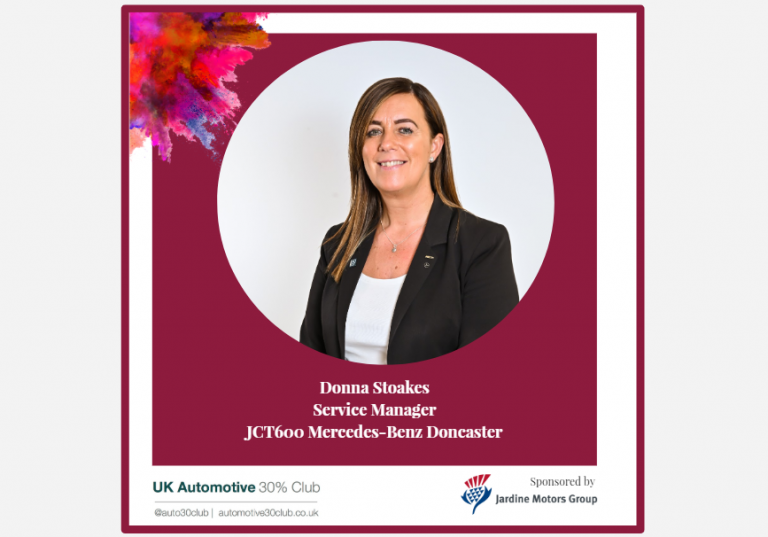 Meet Donna Stoakes, Service Manager at JCT600 Mercedes-Benz Doncaster and IAW Award Winner for 2019