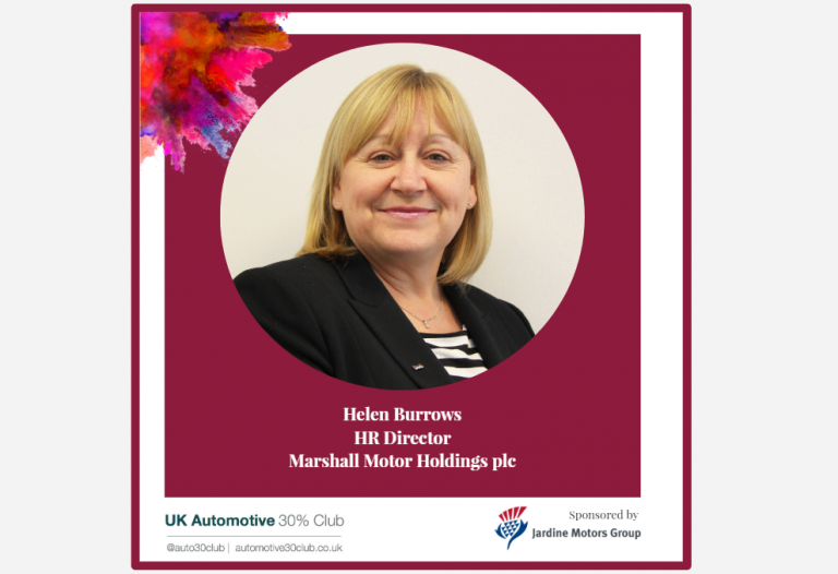 Meet Helen Burrows, HR Director at Marshall Motor Holdings Plc and IAW Award Winner for 2019