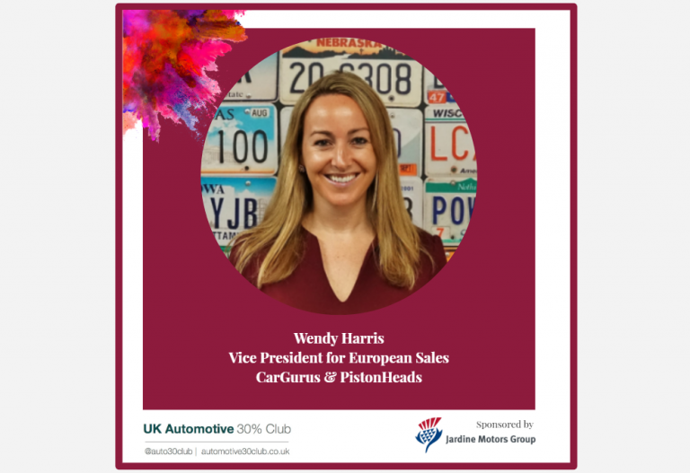 Meet Wendy Harris, Vice President for European Sales at CarGurus & PistonHeads and IAW Award Winner for 2019