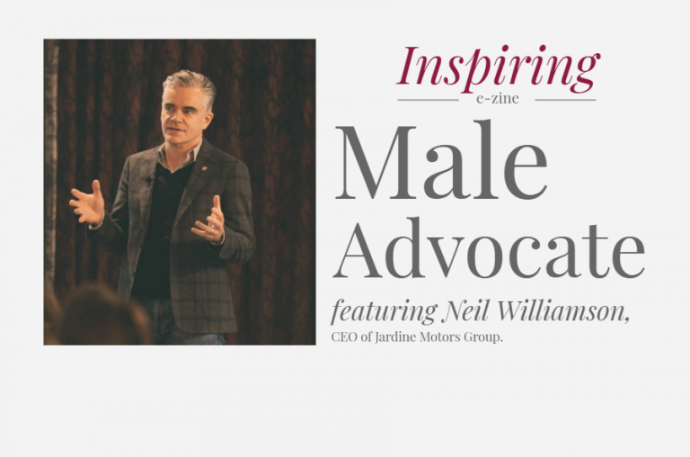 Male Advocate interview featuring Neil Williamson, CEO, Jardine Motors Group