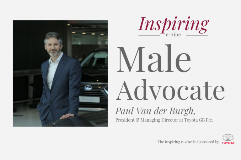 Why inclusivity matters – Male Advocate, Paul Van der Burgh, President & MD at Toyota GB Plc