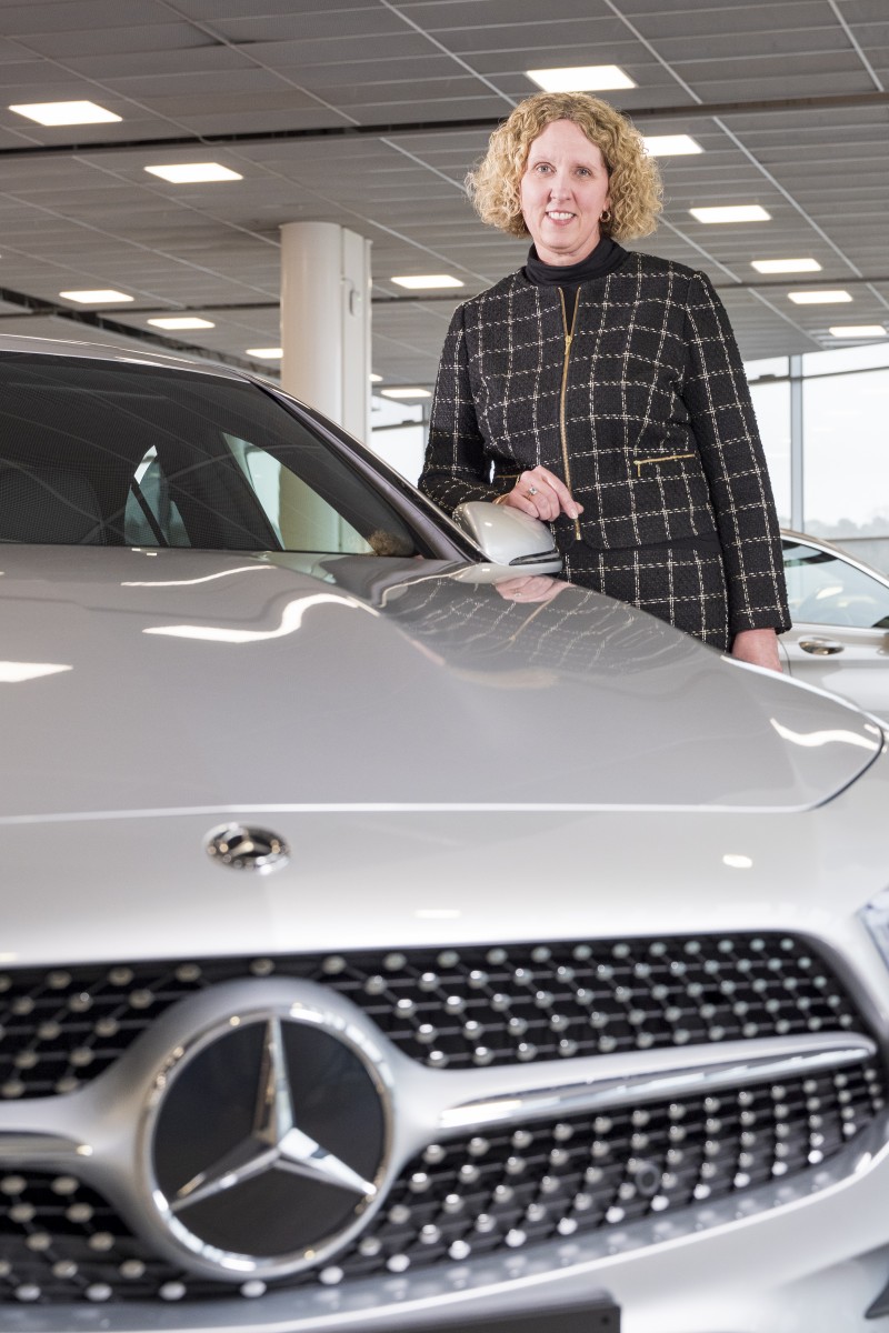 Angela Shepherd, CEO of MercedesBenz Retail Group the latest