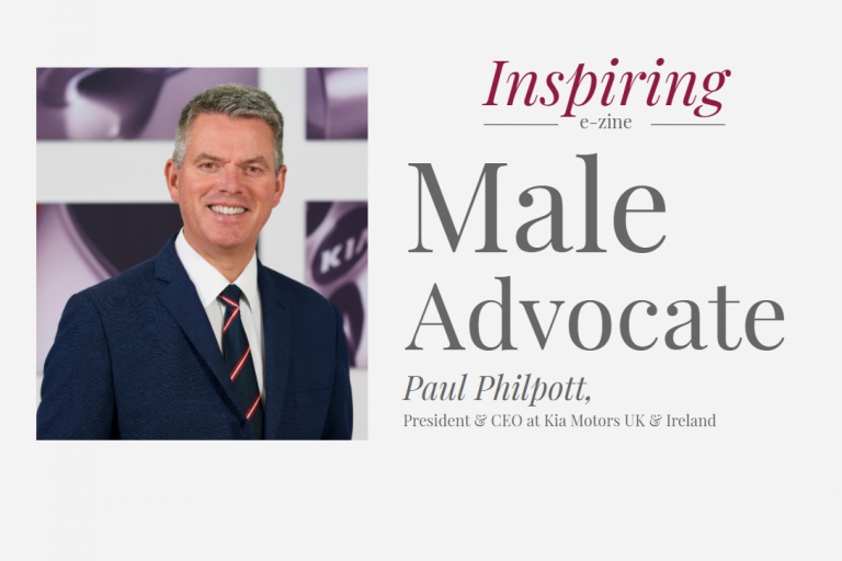 Male Advocate, Paul Philpott, President & CEO at Kia Motors UK & Ireland