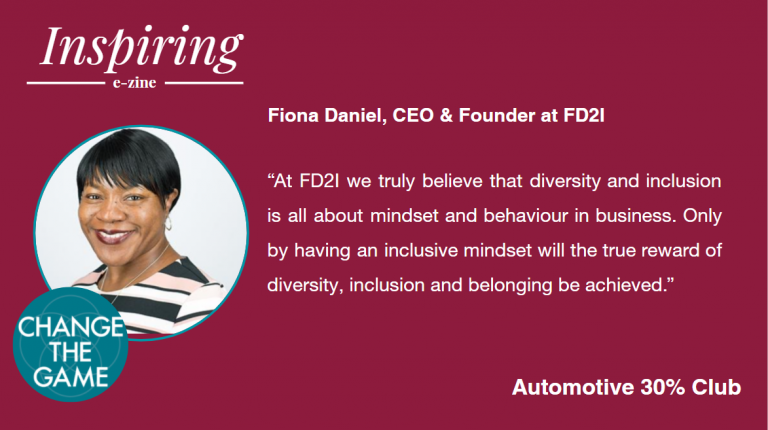 A profile on Fiona Daniel, CEO & Founder at FD2I
