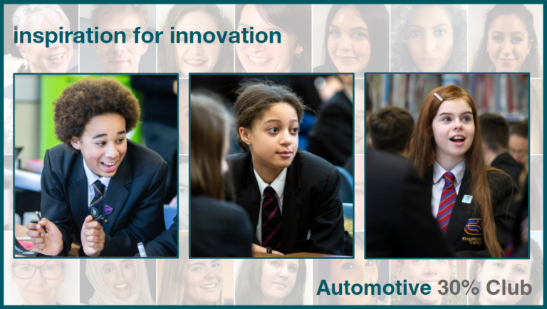 The Automotive 30% Club Inspiration for Innovation School Events Go Digital