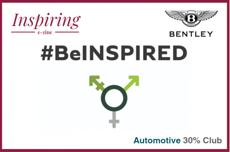 Julia Muir, Founder of the Automotive 30% Club meets Bentley Motors ‘Be Inspired’ Women in Automotive Network