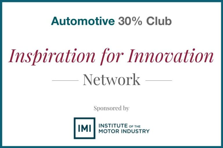 The Automotive 30% Club’s Inspiration for Innovation Network launches new ambitious school outreach programme for 2022/3!