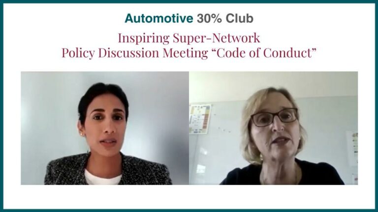 Inspiring Super-Network Policy Advice –  Code of Conduct with Volkswagen Group UK and Toyota GB