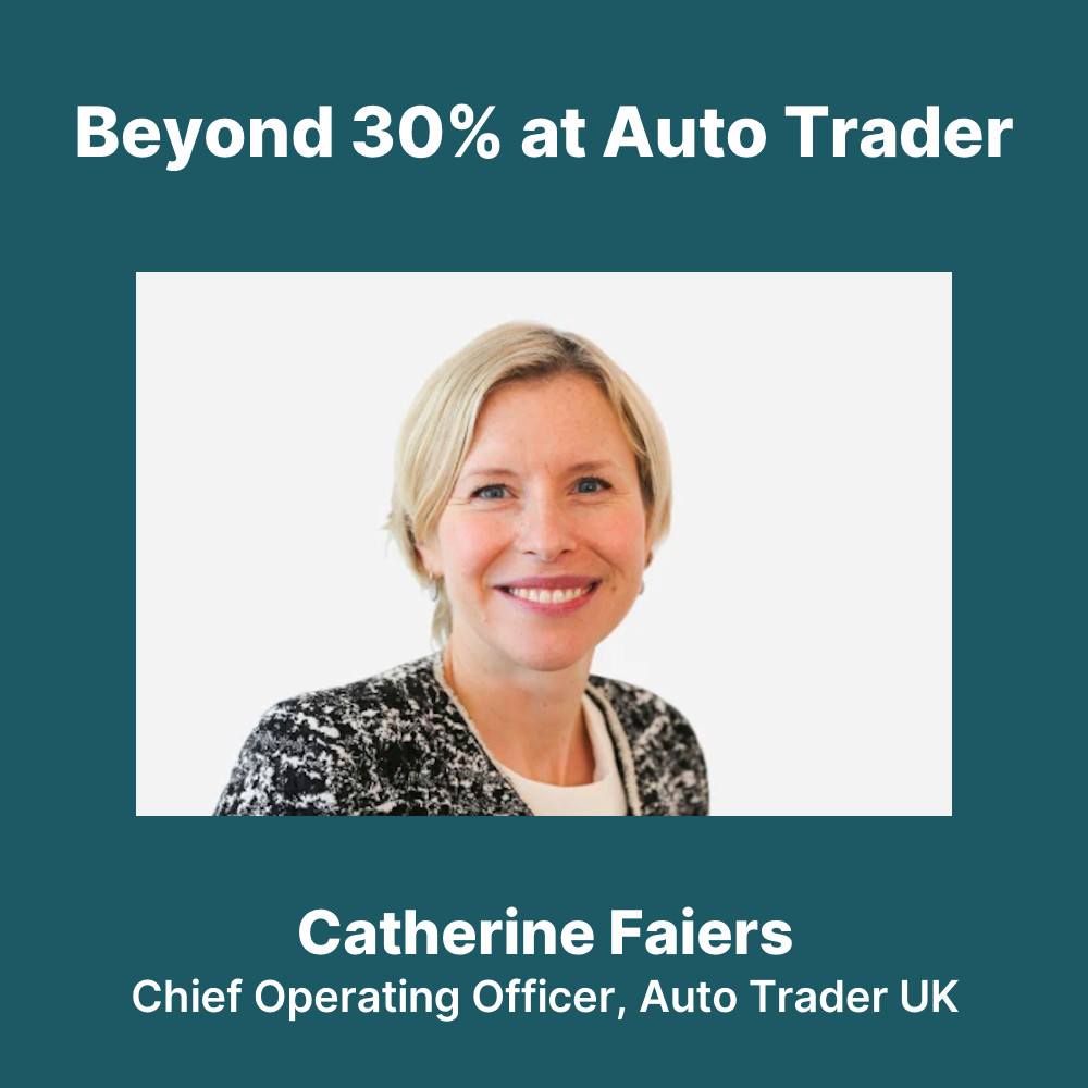 Beyond 30 Percent at Auto Trader