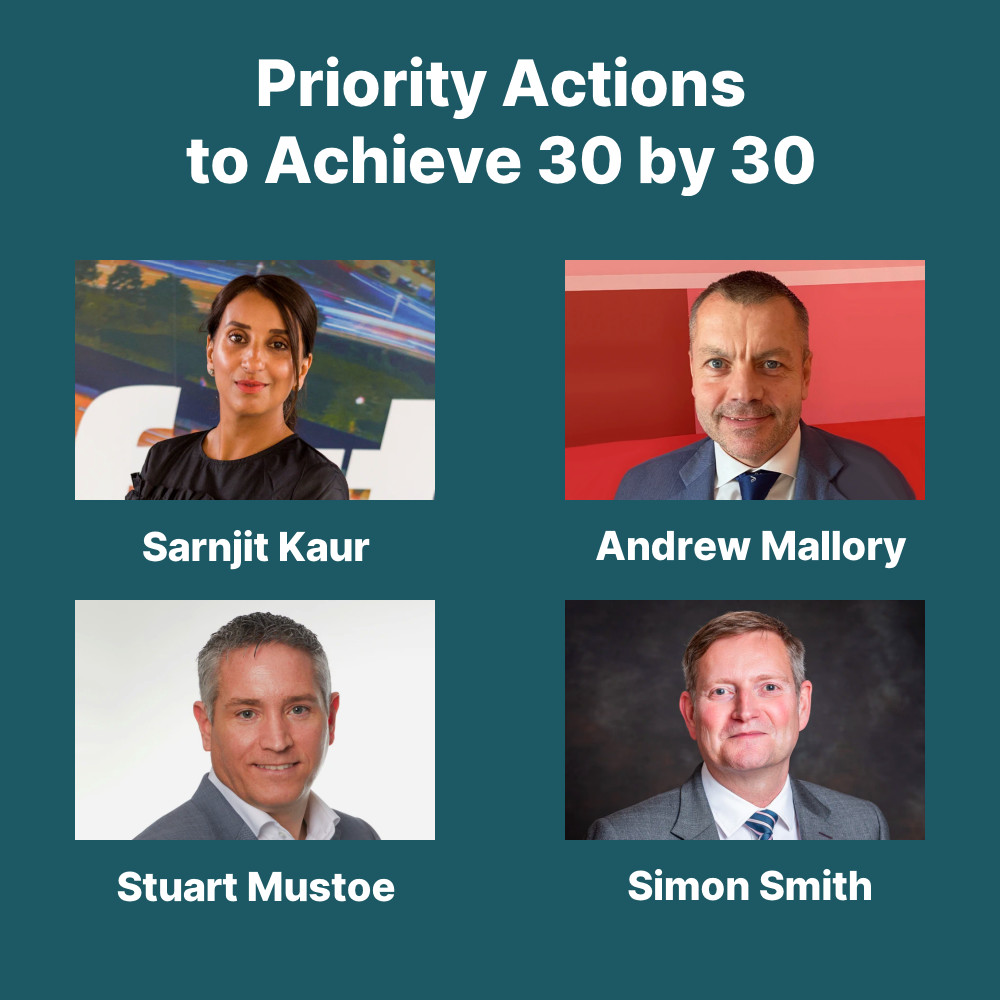 Priority Actions to Achieve 30 by 30