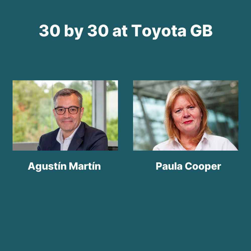 30 by 30 at Toyota GB