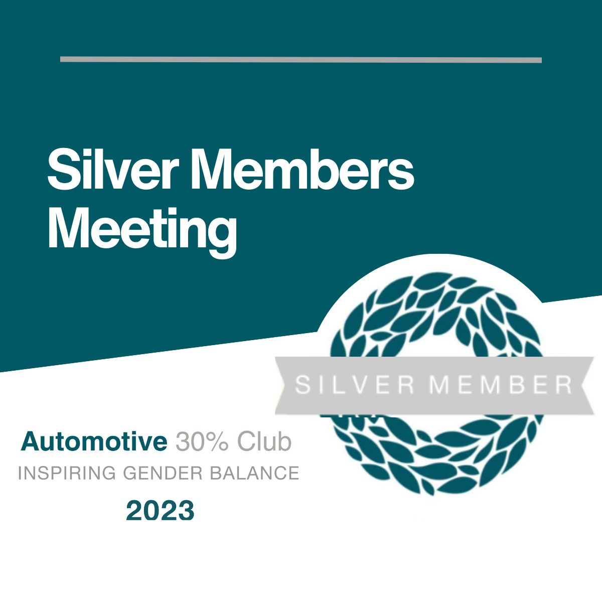 Silver Members Meetings...