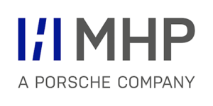 MHP A Porsche Company (logo)