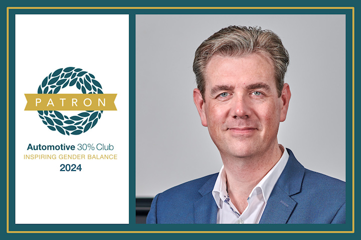 Alex Smith, MD, Volkswagen Group UK - Patron of the Automotive 30% Club [photograph]