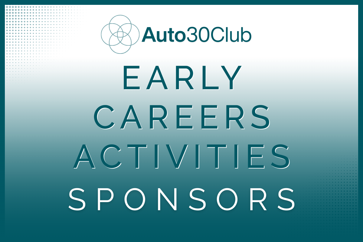 Early Careers Activities Sponsors
