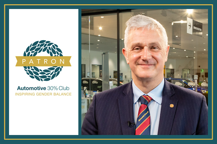 Eddie Hawthorne, Director at Arnold Clark [photograph]