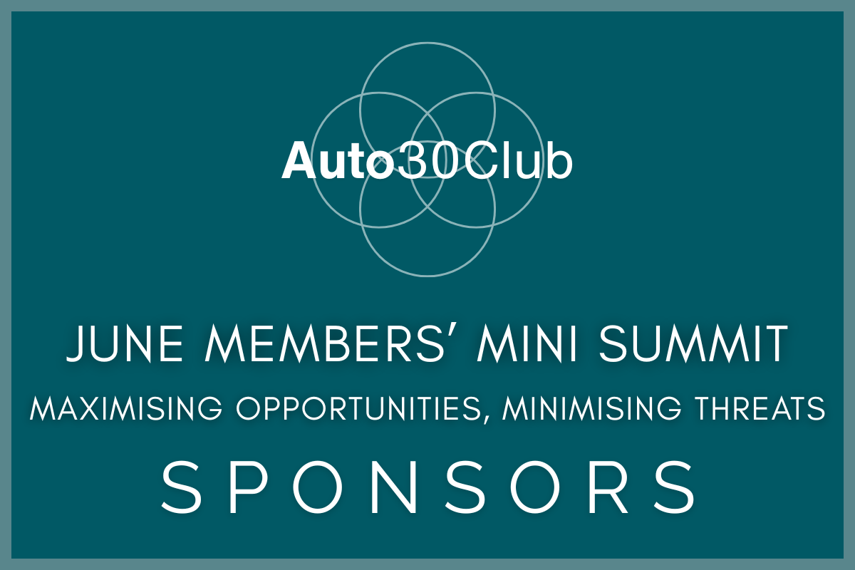 June Members' Mini Summit Sponsors [graphical text]