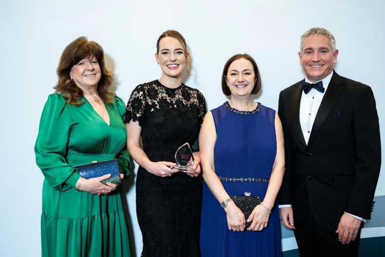 A photograph taken at the IAW 2026 Awards ceremony