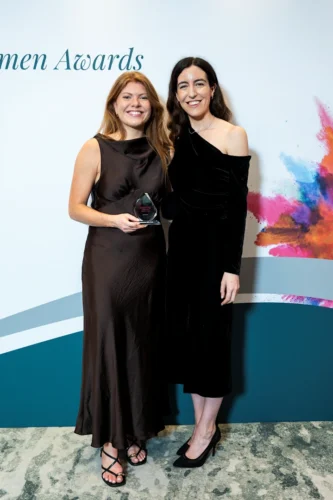 A photograph taken at the IAW 2026 Awards ceremony