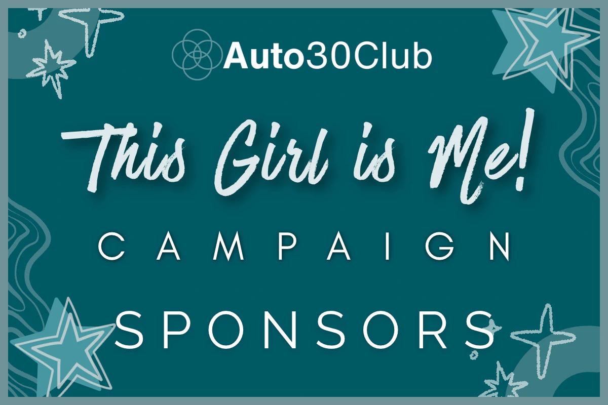 2026 This Girl Is Me Campaign Sponsors [graphical text]